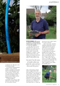 A second page with other people’s allotment interview